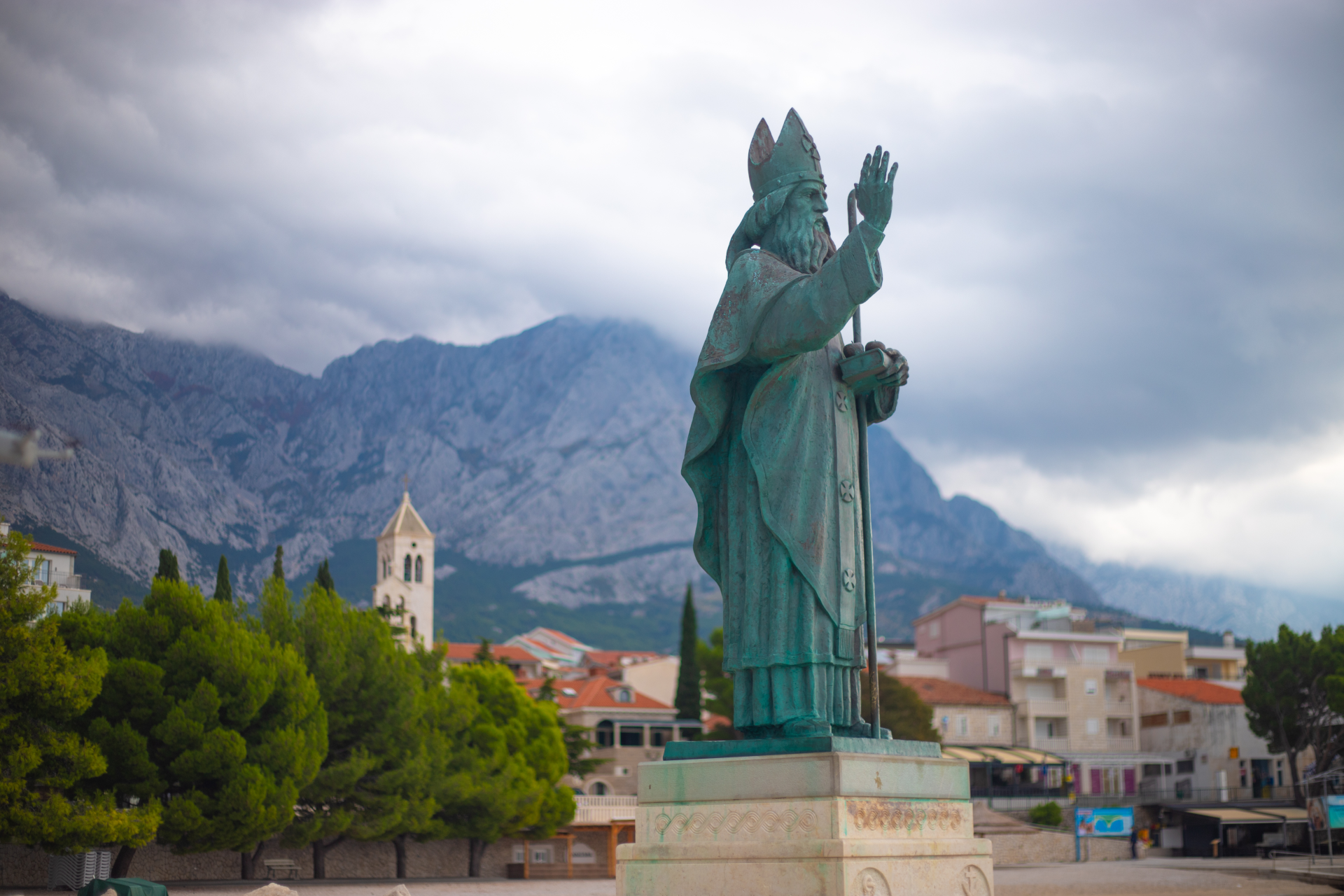 Baška Voda panorama